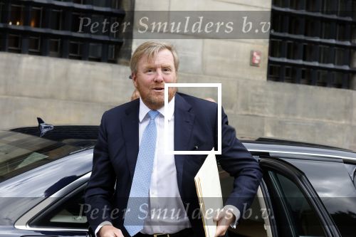 Amsterdam 14 juni 2022
Koning Willem Alexander en prinses Beatrix arriveren beide in hun audi A8 bij het paleis op de dam.