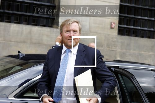 Amsterdam 14 juni 2022
Koning Willem Alexander en prinses Beatrix arriveren beide in hun audi A8 bij het paleis op de dam.