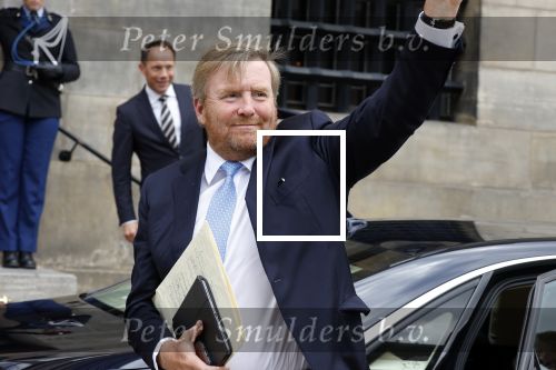 Amsterdam 14 juni 2022
Koning Willem Alexander en prinses Beatrix arriveren beide in hun audi A8 bij het paleis op de dam.