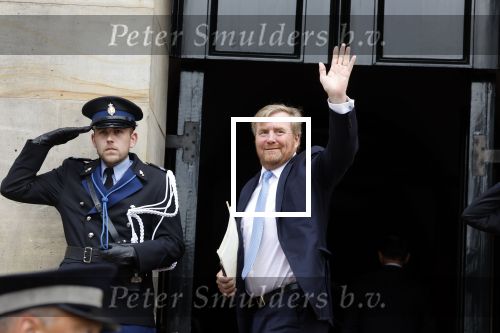 Amsterdam 14 juni 2022
Koning Willem Alexander en prinses Beatrix arriveren beide in hun audi A8 bij het paleis op de dam.