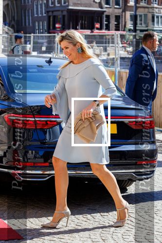 Amsterdam 22 juni 2022
Koning Willem Alexander , Koningin Maxima en prinses Beatrix bij paleis op de dam waar een diner was georganiseerd voor de ambassadeurs.