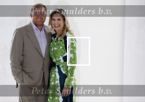 Den Haag 24 juni 2022
Het jaarlijkse fotouurtje in paleis Noordeinde. Aanwezig Koning Willem Alexander Koningin Maxima Prinses Amalia Prinses Alexia en Prinses Ariane