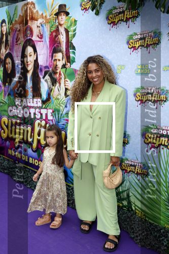 Amsterdam 3 juli 2022
Premiere de Grote slijmfilm in pathe Arena .
Lauretta Gerards met dochter