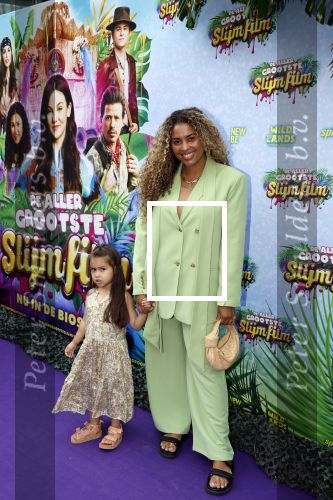 Amsterdam 3 juli 2022
Premiere de Grote slijmfilm in pathe Arena .
Lauretta Gerards met dochter