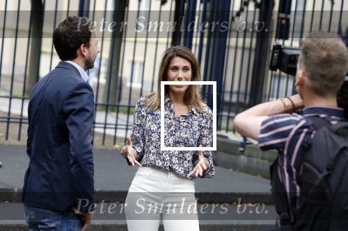 Den Haag 24 juni 2022
Malou Petter van de NOS bij fotouurtje op paleis Noordeinde