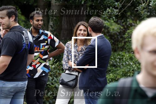 Den Haag 24 juni 2022
Malou Petter van de NOS bij fotouurtje op paleis Noordeinde