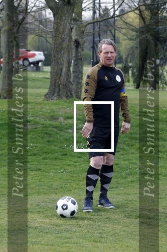 Rotterdam 30 maart 2022
Voetgolf tournooi van Life after Footbaal LAF op golfbaan SEVE in Rotterdam. Mario Been