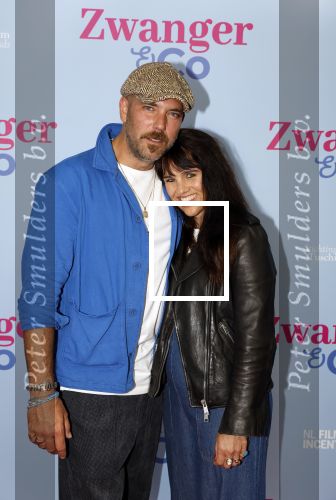 Amsterdam 25 juni 2022
Premiere zwanger en Co in Tuschinski .
Matteo v d Grijn met partner