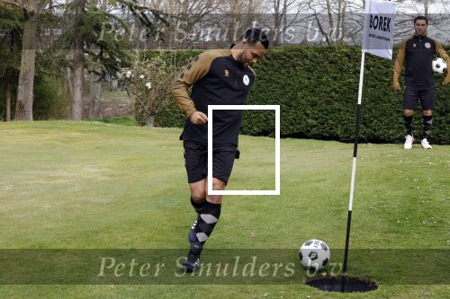 Rotterdam 30 maart 2022
Voetgolf tournooi van Life after Footbaal LAF op golfbaan SEVE in Rotterdam. Michel Vorm