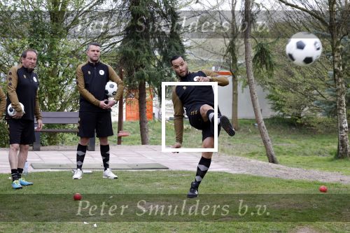 Rotterdam 30 maart 2022
Voetgolf tournooi van Life after Footbaal LAF op golfbaan SEVE in Rotterdam. Michel Vorm