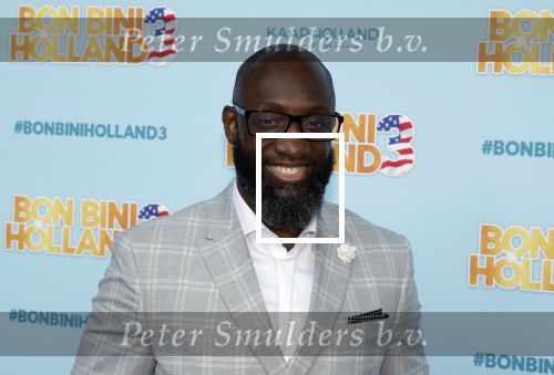 Rotterdam 26 juni 2022
Premiere Bon Bini 3 in Pathe Rotterdam.
Murth Mossel met partner