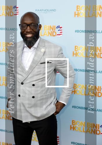 Rotterdam 26 juni 2022
Premiere Bon Bini 3 in Pathe Rotterdam.
Murth Mossel met partner
