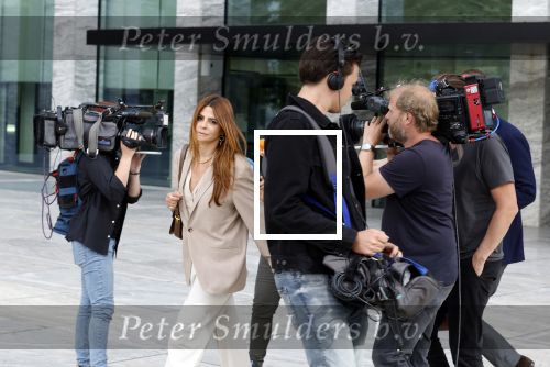 Amsterdam 21 juni 2022
Rechtszaak Olcay Gulsen en haar ex schoonmoeder. (Moeder van Frans Ghazi) in de rechtbank van Amsterdam