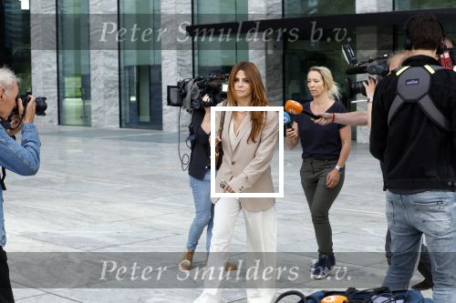Amsterdam 21 juni 2022
Rechtszaak Olcay Gulsen en haar ex schoonmoeder. (Moeder van Frans Ghazi) in de rechtbank van Amsterdam