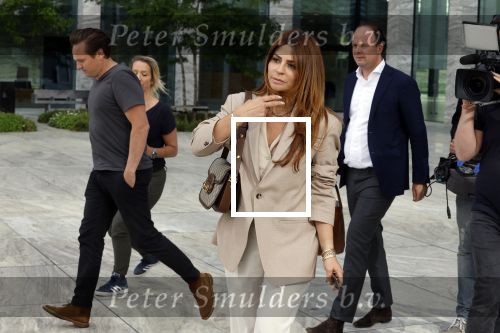 Amsterdam 21 juni 2022
Rechtszaak Olcay Gulsen en haar ex schoonmoeder. (Moeder van Frans Ghazi) in de rechtbank van Amsterdam