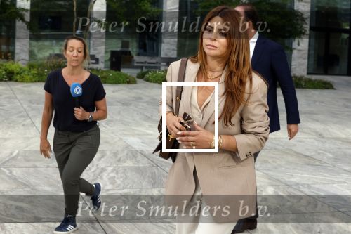 Amsterdam 21 juni 2022
Rechtszaak Olcay Gulsen en haar ex schoonmoeder. (Moeder van Frans Ghazi) in de rechtbank van Amsterdam