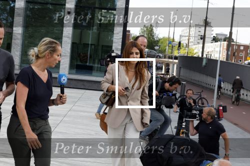 Amsterdam 21 juni 2022
Rechtszaak Olcay Gulsen en haar ex schoonmoeder. (Moeder van Frans Ghazi) in de rechtbank van Amsterdam