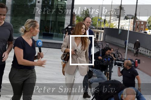 Amsterdam 21 juni 2022
Rechtszaak Olcay Gulsen en haar ex schoonmoeder. (Moeder van Frans Ghazi) in de rechtbank van Amsterdam