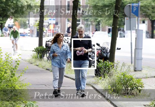 Amsterdam 5 juli 2022
Opnames van het nieuwe programma van Ruud de Wild en Olcay Gulsen .