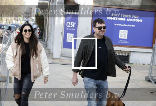 Amsterdam 22 maart 2022
Paul de Munnik met zijn nieuwe vriendin en en hun hond.