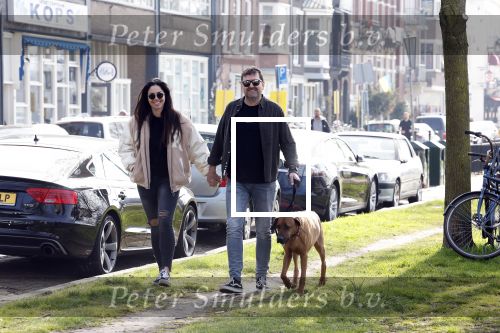 Amsterdam 22 maart 2022
Paul de Munnik met zijn nieuwe vriendin en en hun hond.
