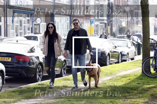 Amsterdam 22 maart 2022
Paul de Munnik met zijn nieuwe vriendin en en hun hond.