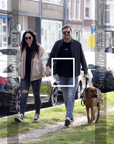 Amsterdam 22 maart 2022
Paul de Munnik met zijn nieuwe vriendin en en hun hond.