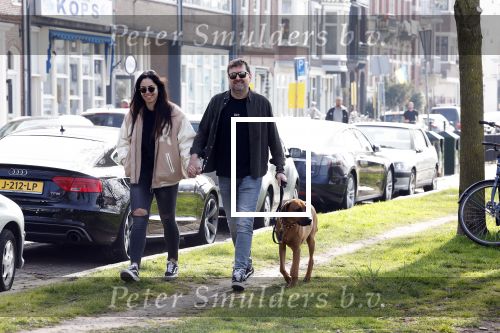 Amsterdam 22 maart 2022
Paul de Munnik met zijn nieuwe vriendin en en hun hond.