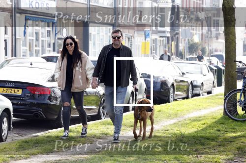 Amsterdam 22 maart 2022
Paul de Munnik met zijn nieuwe vriendin en en hun hond.