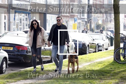 Amsterdam 22 maart 2022
Paul de Munnik met zijn nieuwe vriendin en en hun hond.