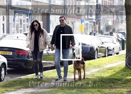 Amsterdam 22 maart 2022
Paul de Munnik met zijn nieuwe vriendin en en hun hond.
