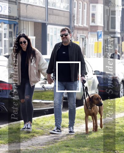 Amsterdam 22 maart 2022
Paul de Munnik met zijn nieuwe vriendin en en hun hond.