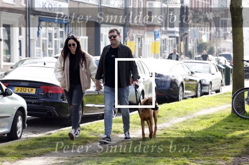 Amsterdam 22 maart 2022
Paul de Munnik met zijn nieuwe vriendin en en hun hond.