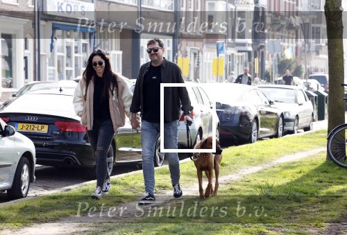 Amsterdam 22 maart 2022
Paul de Munnik met zijn nieuwe vriendin en en hun hond.