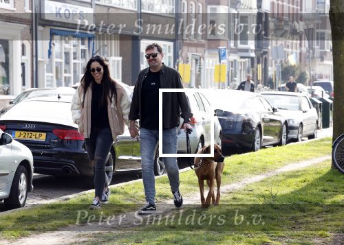 Amsterdam 22 maart 2022
Paul de Munnik met zijn nieuwe vriendin en en hun hond.