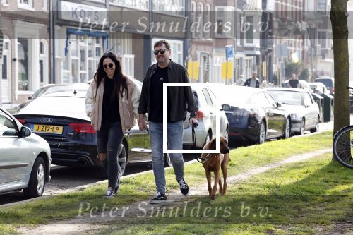 Amsterdam 22 maart 2022
Paul de Munnik met zijn nieuwe vriendin en en hun hond.