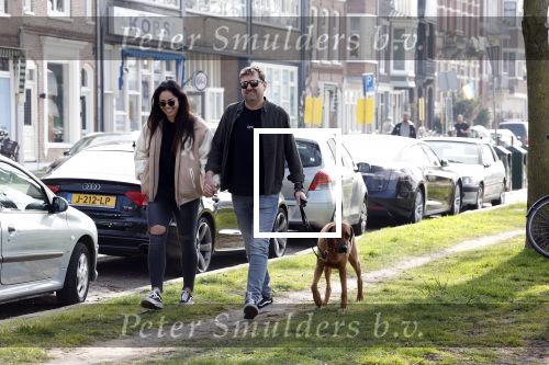 Amsterdam 22 maart 2022
Paul de Munnik met zijn nieuwe vriendin en en hun hond.