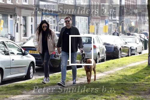 Amsterdam 22 maart 2022
Paul de Munnik met zijn nieuwe vriendin en en hun hond.