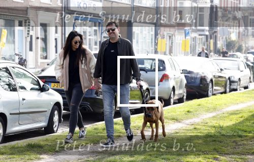 Amsterdam 22 maart 2022
Paul de Munnik met zijn nieuwe vriendin en en hun hond.
