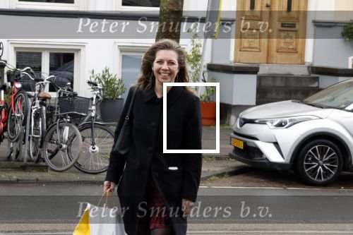 Amsterdam 31 maart 2022
 Paulien de Wilde op straat in Amsterdam