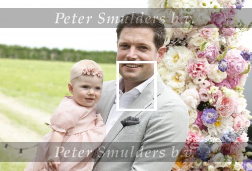 Oosterblokker 18 juni 2022
Irene Schouten en Dirkjan Mak trouwen in de tuin bij de ouders van Dirkjan . Peter Post met dochter en zijn schoonouders