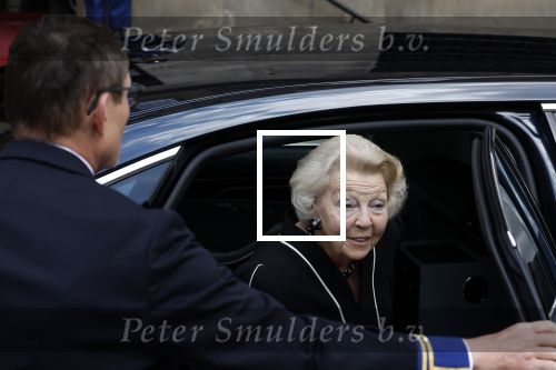 Amsterdam 14 juni 2022
Koning Willem Alexander en prinses Beatrix arriveren beide in hun audi A8 bij het paleis op de dam.