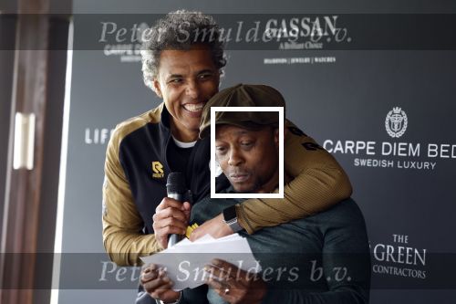 Rotterdam 30 maart 2022
Voetgolf tournooi van Life after Footbaal LAF op golfbaan SEVE in Rotterdam. Regi Blinker en Pierre v Hooijdonk