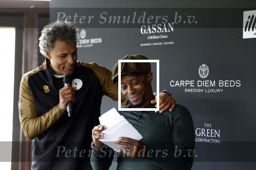 Rotterdam 30 maart 2022
Voetgolf tournooi van Life after Footbaal LAF op golfbaan SEVE in Rotterdam. Regi Blinker en Pierre v Hooijdonk