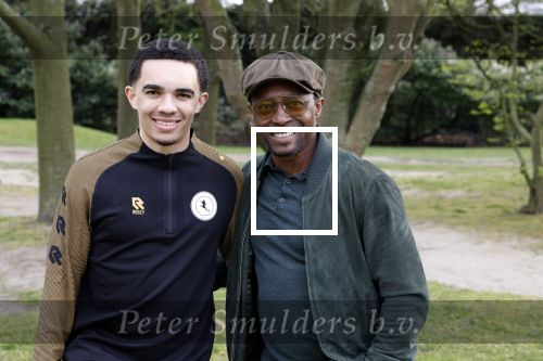 Rotterdam 30 maart 2022
Voetgolf tournooi van Life after Footbaal LAF op golfbaan SEVE in Rotterdam. Regi Blinker en zijn zoon