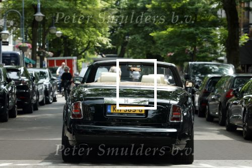 Amsterdam 29 juni 2022
Rene Froger in zijn Rolls Royce cabrio in Amsterdam zuid