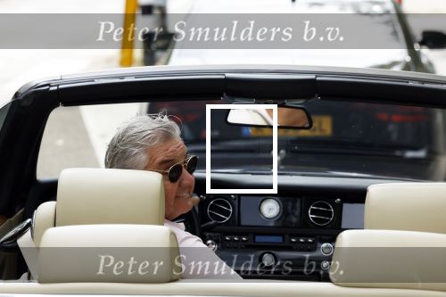 Amsterdam 29 juni 2022
Rene Froger in zijn Rolls Royce cabrio in Amsterdam zuid