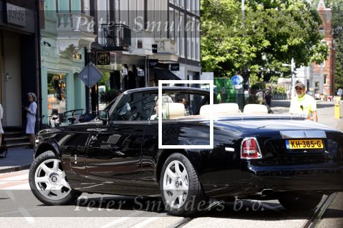 Amsterdam 29 juni 2022
Rene Froger in zijn Rolls Royce cabrio in Amsterdam zuid