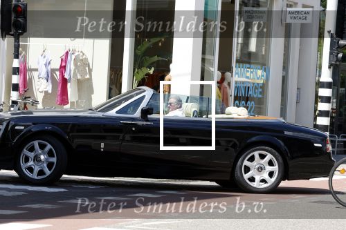 Amsterdam 29 juni 2022
Rene Froger in zijn Rolls Royce cabrio in Amsterdam zuid