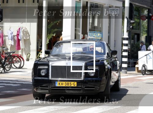 Amsterdam 29 juni 2022
Rene Froger in zijn Rolls Royce cabrio in Amsterdam zuid